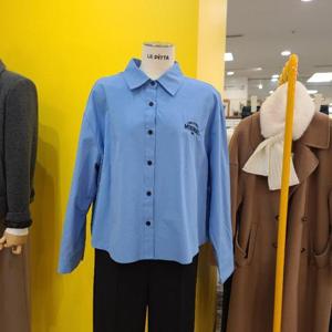 르피타 DP01 자수 코튼셔츠 L251BSH201