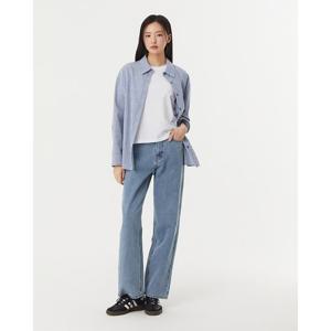 플라스틱아일랜드  (PR7WB166)  BEIGE 루즈핏 셔츠