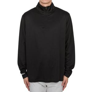 말본골프 골프웨어 에버그린 남성 반집업 긴팔티셔츠 ME0001 BLK
