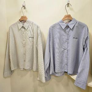 스테파니 HC07 메리자수 스트라이프 셔츠 A25SH5116