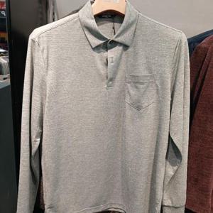 런던포그 HC34 폴리 리플 긴팔티셔츠 LOFTA20