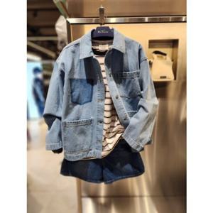 클라이드 엔 FPBJK743F 여성용 자켓 데님 LBL