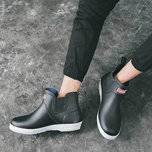 남자 앵클 레인부츠 낚시화 작업화 방수 슈즈