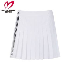 [마스터바니] 여성 배색 라인 플리츠 큐롯 스커트