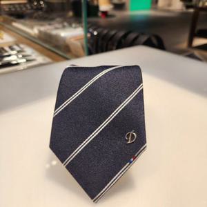 듀퐁셔츠 TE5SM61KA031TNY 25SS 슬림7.5 삼색 포인트 스트라이프 듀퐁 넥타이 면접용 (와펜증정)