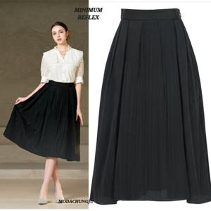 [미니멈]MD 플리츠 주름 스커트 MD MXBAWS3460 M_CJ