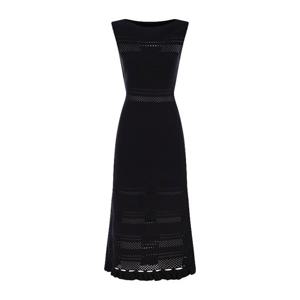 파비아나필리피 보트넥 피티드 오픈 백 코튼 원피스 ABD275F633