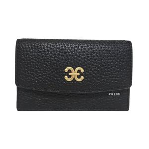 [에스콰이아]신상 내추럴 소프트 클래식 로고 포인트 명함 카드지갑 EODFPR602BK