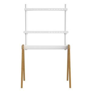 TV 스탠드 이젤형 42-75in 화이트 거치대 티비 받침대 모니터스탠드 텔레비젼스탠드 TV거치대 스탠드 TV스