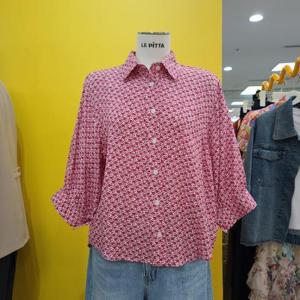 르피타 DP01 꽃프린트 레이온셔츠 L252USH605