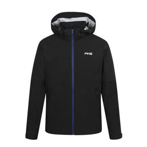 [핑골프]남성 패커블 소매 탈부착 후드 레인 점퍼 (111E1JR101_BK)