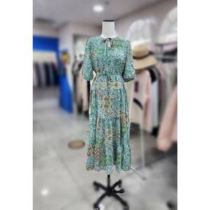 스테파니 세이브존08 앞 셔리 끈 줄기 원피스 A25SO5209