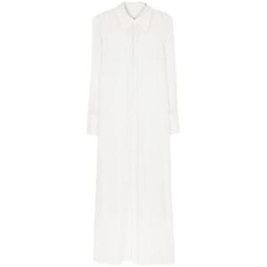 25 FW 아미 파리스 시폰 실크 맥시 드레스 E24FDR218SE0008 TP432154022