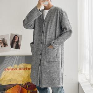 [리빌모아]남자 데일리 베이직 골지 롱 가디건 5C5-CA-Q118-메란