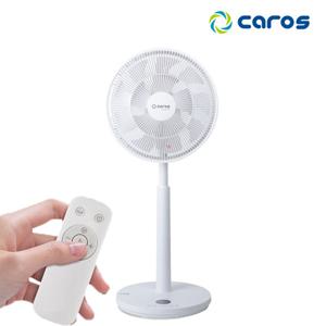 캐로스 14인치 BLDC 무선 선풍기 CAF-B14WL / 저소음 리모컨 가정용 사무실 헬스장 카페 추천