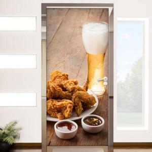 아트박스/꾸밈 cj479-불금은치킨&맥주_현관문시트지