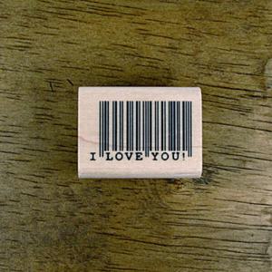 아트박스/스탬프 하우스 [메시지]바코드 - I Love You
