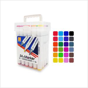 아트박스/블루마토 스탠드 유성 마카펜 사인펜 24색(TMP011)