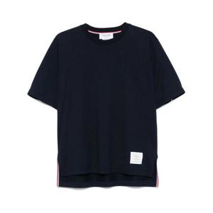 톰브라운 반팔 티셔츠 MJS288A 00042415 Blue