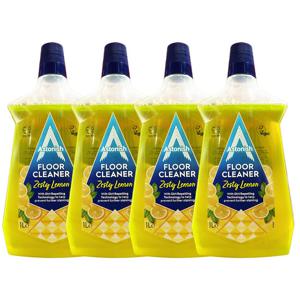 아스토니쉬 광택 먼지 제거제 바닥 클리너 제스티 레몬 1L 4개