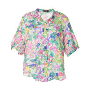 [몬테밀라노]로맨틱나염린넨블라우스X5SA9B194A