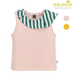 [모이몰른]SOFT  쟈스민배색 나시티셔츠 MPM2BATS95