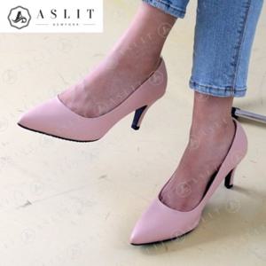[애슬릿] 빅사이즈 스틸레토 여성 쿠션 펌프스 힐 7cm