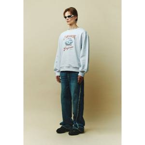 [플랙진]플랙진 남성 슬라이드 컷팅 와이드 데님 팬츠 M67 딥 블루 (PJTH5STM675)