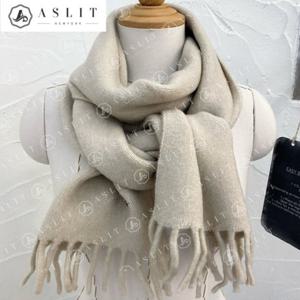 [애슬릿] 커플 울 기모 무지 머플러 목도리