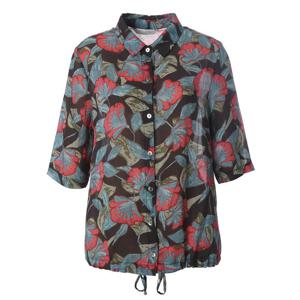 [안지크]빅플라워텐셀셔츠 AJ2BL5560