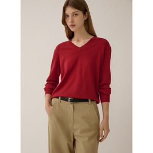 [리스트][LIST] 베이직 브이넥 니트 TSKPOP72030