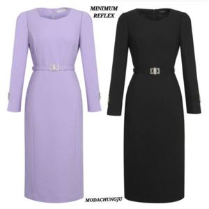 [미니멈]MD 노카라 심플 H원피스 MD MXCAWO8090_CJ