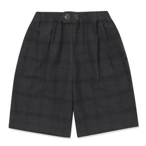 [빈]체크 차콜 반바지BZ53PT06CG