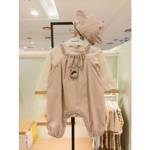 [압소바] (인디핑크) (조카백일돌선물)어스 우주복세트(모자) (A2522104)