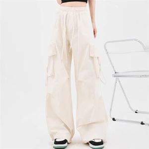 여성 데일리 의류 배기팬츠 포켓 허리밴딩 LK-TP02 와이드