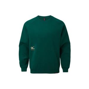 [미즈노(스포츠)]남여공용 면폴리 혼방소재 런버드 로고 맨투맨 32YC452033