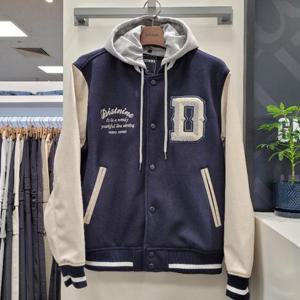 리트머스 HC12 방모소매가죽  바시티점퍼 LP1JU029-066