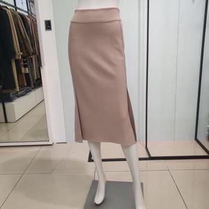 아니베에프 세이브존01 양 옆트임 H라인 스판스커트 A43WSK500