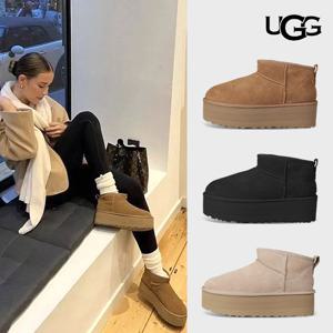 어그 UGG 클래식 울트라 미니 플랫폼 여성 겨울 방한 부츠 1135092 3종 택일