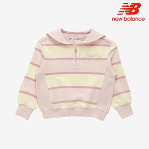 [뉴발란스]뉴발란스 키즈 스트라이프 카라 스웻셔츠 NK9CE3807G-