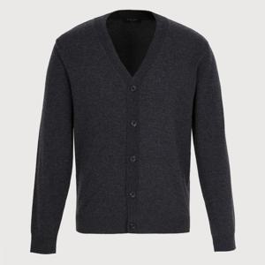 솔리드울100 소재 기본 가디건 니트 MIVBC4F8361