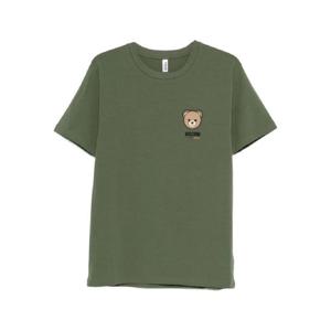 25 FW 모스키노 테디 베어 프린트 티셔츠 A070144100429 TP442583807