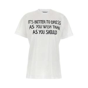 모스키노 반팔 티셔츠 071105411001 White