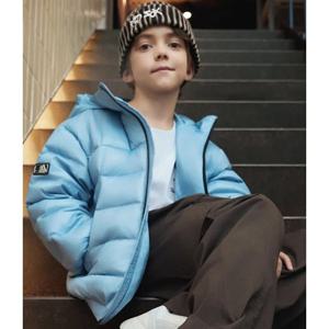 MLB키즈 아웃도어 에어쉘 립스탑 경량덕다운 (7ADJB025607BLM)