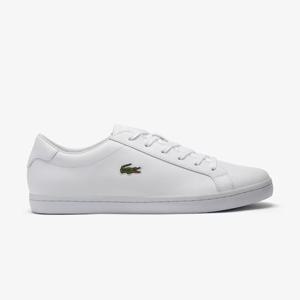 라코스테 남성 Straightset 2.0 레더 스니커즈 RZ0178M55N 21G