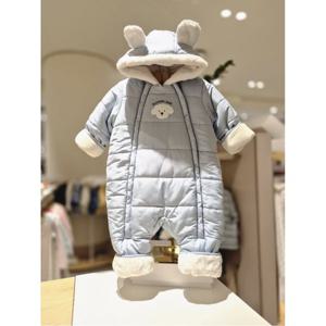 블루독베이비 10 25FW 신상 (BL)도기포인트 패딩 우주복B (45C1360302)