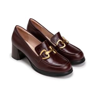 [에스콰이아]여성 로퍼형 펌프스 EQEFHP548WI