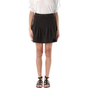 이자벨마랑에뚜왈 미디 스커트 JU0146FCA1M07E 02FK FADED BLACK