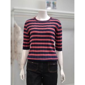 베스띠벨리 세이브존02 골지 반팔 니트 BL-UCH2903-0