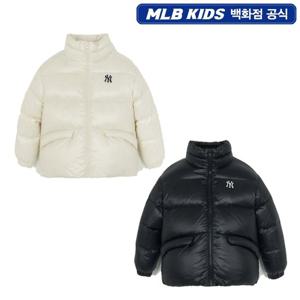MLB키즈 스트릿 글로시 밴드넥 숏 덕다운 7ADJB2456